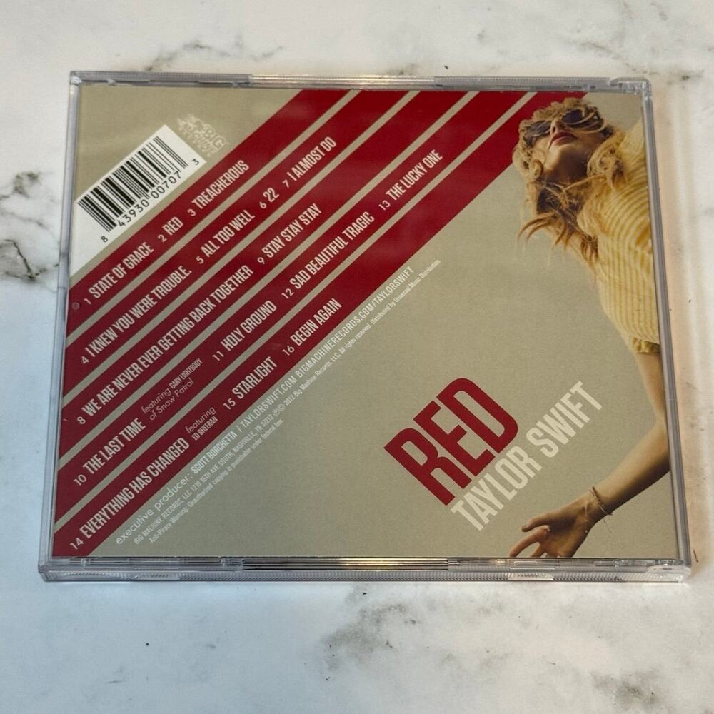 Taylor Swift Red CD - Picture 2 of 5